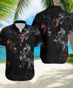 Flower Cardinal Panther Unisex Hawaiian Shirt Unisex Adult Hw2559