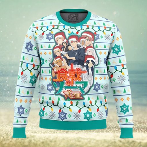 Food Wars Fight to Conquer Ugly Christmas Sweater