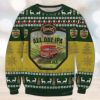 Detroit Lions Christmas Pine Tree Patterns Pattern Knitted Ugly Christmas Sweater AOP Gift For Men And Women