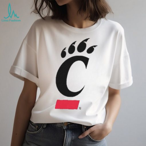 Franchise Club White Cincinnati Bearcats Windshell Big Logo Shirt