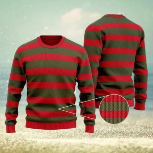 Freddy Krueger Costume Ugly Christmas Sweater