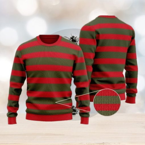 Freddy Krueger Costume Ugly Christmas Sweater