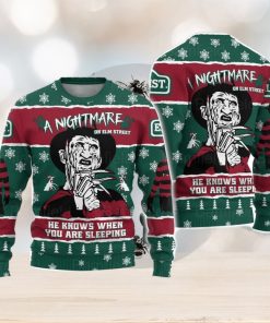 Freddy Krueger Ugly Christmas Sweater Men And Women Christmas Gift Sweater