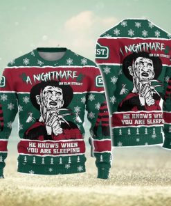 Freddy Krueger Ugly Christmas Sweater Men And Women Christmas Gift Sweater