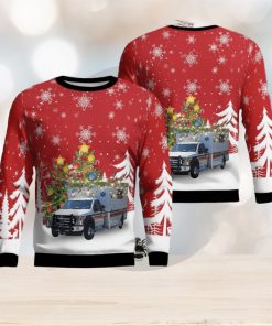 Fremont, Ohio, Sandusky County Ems Christmas Ugly Sweater 3D Gift For Men And Women