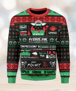 Friend A Break Central Perk Ugly Christmas Sweater Xmas Gift Men And Women Christmas Sweater