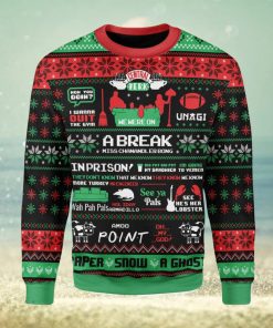 Friend A Break Central Perk Ugly Christmas Sweater Xmas Gift Men And Women Christmas Sweater