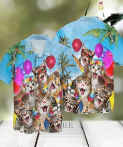 Fun Cats The Beach Hawaiian Shirt – Thoughtful Personalized Gift For The Whole Family