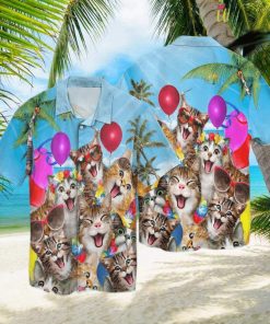 Fun Cats The Beach Hawaiian Shirt – Thoughtful Personalized Gift For The Whole Family