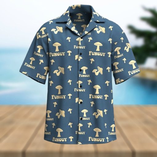 Fungi Funguy Navy Hawaiian Shirt