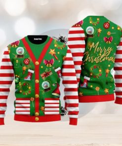 Funny Christmas Cardigan Style Ugly Christmas Sweater For Men And Women