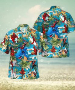 Funny Deadpool Beach Hawaiian Shirt