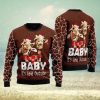 Los Angeles Rams Fans Pattern Traditional Knitted Christmas Sweater