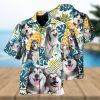 Mallard Duck Lake Sunset Trendy Hawaiian Shirt For