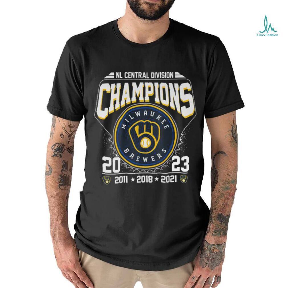 Funny Milwaukee Brewers National League Central Division 2023 Champions  Shirt, hoodie, sweater, long sleeve and tank top