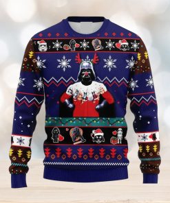 Funny Reindeer Darth Vader Star Wars Ugly Christmas Sweater Holiday For Men And Women