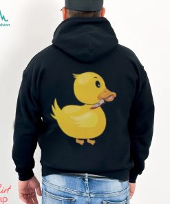 Funny Rubber Duck Holding A Knife With Blood Classic T Shirt Sweatshirt Unisex