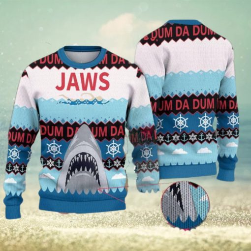 Funny Shark Santa Holiday Pullover