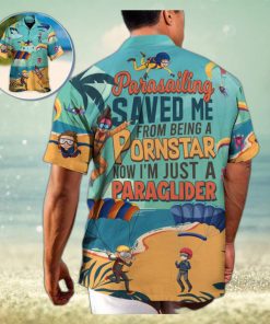 Funny Shark Surfing Life Is Simple Just Add Water Hawaiian Shirt