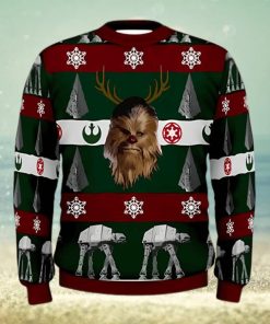 Funny Star Wars Chewbacca Ugly Christmas Sweater