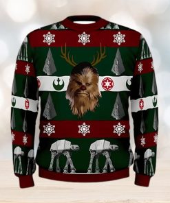 Funny Star Wars Chewbacca Ugly Christmas Sweater