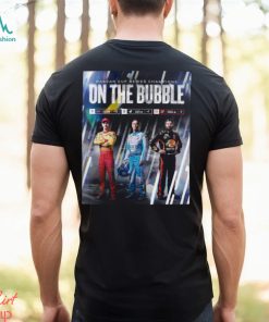 Funny joey Logano Kevin Harvick Martin Truex JR Nascar cup Series champions on the bubble shirt