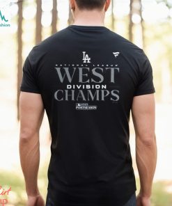 Funny los angeles dodgers youth 2023 nl west division champions shirt