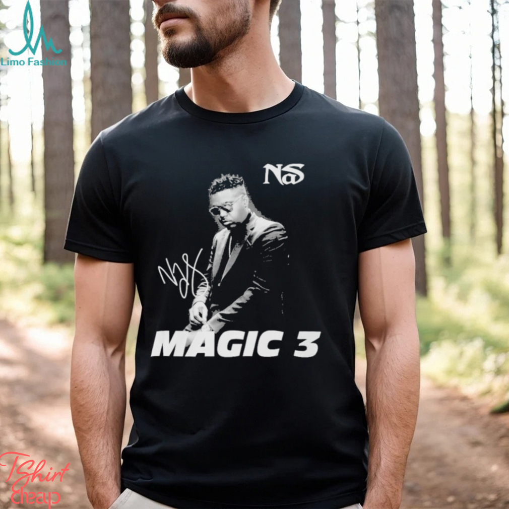 Funny nas Magic 3 Album Unisex T Shirt Funny nas Magic 3 Album Unisex T Shirt