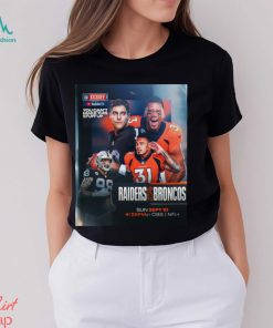Funny raiders Vs Broncos NFL Kickoff 2023 shirt