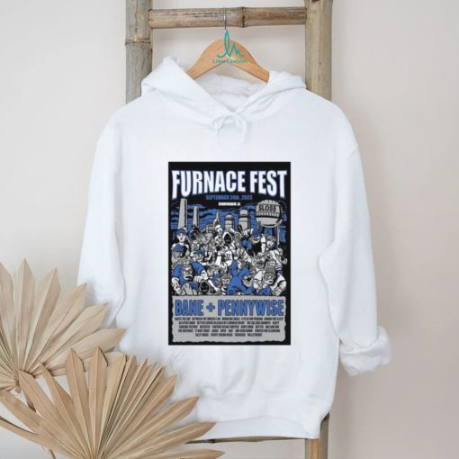 Furnace Fest Sloss Furnace, Birmingham, AL Sep 24 2023 Poster shirt