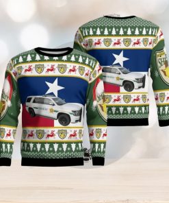 Galveston, Texas, Galveston County Office Car Christmas Ugly Sweater 3D