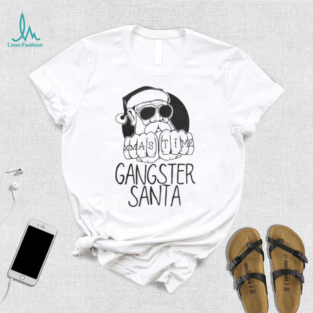 Gangster Santa Christmas T Shirt Gangster Santa Christmas T Shirt