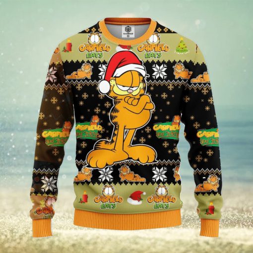 Garfield 3D Ugly Christmas Sweater Amazing Gift Men And Women Christmas Gift