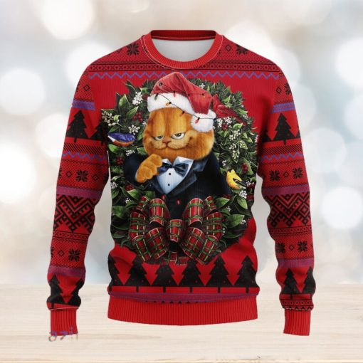 Garfield Odie Film Noel Mc Ugly Christmas Sweater 3D Gift For Men And Women