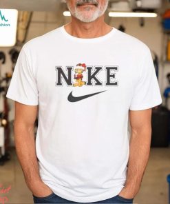 Gato Garfield Nike Logo Christmas 2023 T Shirt