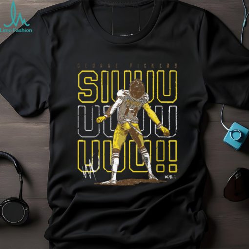 George Pickens Pittsburgh SIUUU Celebration WHT Shirt