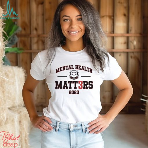 Georgia Bulldogs Mental Health Matters 2023 Shirt