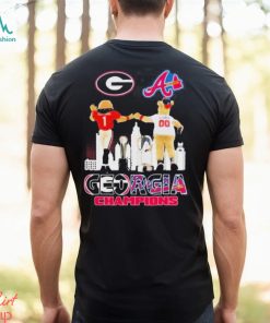 Georgia City With Georgia Bulldogs And Atlanta Braves 2021