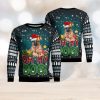 Christmas Ugly Sweater Black Cat Mirror Funny Sweater Gift For Men And Women