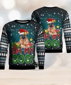 German shepherd Funny Christmas Ugly Sweater Gift For Men And Women