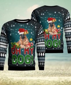 German shepherd Funny Christmas Ugly Sweater Gift For Men And Women