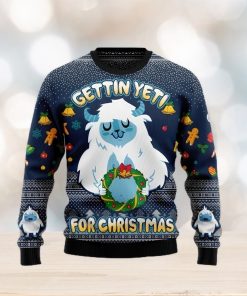 Gettin’ Yeti for Christmas Christmas Gift Ugly Christmas Sweater Xmas Holiday