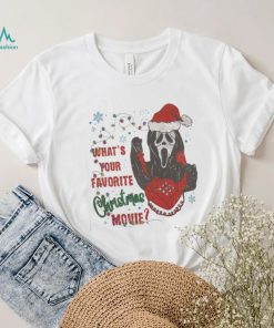 Ghost Face Xmas Scream T Shirt