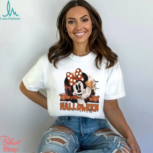 Ghost Mickey Minnie Disney Halloween Shirt, Mickey Minnie Halloween Shirt, Mickey Boo Halloween, Disney Spooky Shirt