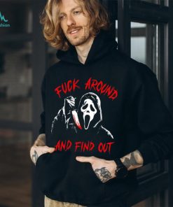Ghostface fuck around and find out shirt