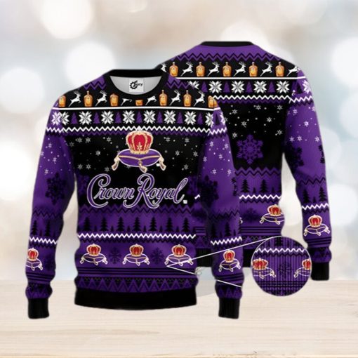 Gift For Christmas Crown Royal Ugly Christmas Sweater