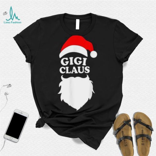 Gigi Claus Christmas T Shirt, Funny Holiday Christmas Gift Tee