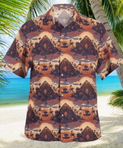 Ginger Island Resort Button Up Hawaiian Shirt