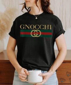 Gnocchi, Funny Foodie Pun, Italian Pasta Lover, Logo Design T Shirt