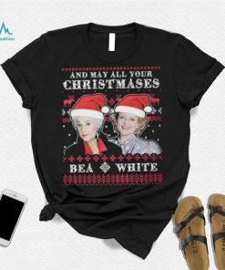 Golden Girl May All Your Christmas T shirt, Betty White Bea Arthur Christmas Shirt